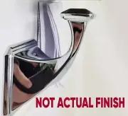 Brizo 693530-BN Virage Robe Hook Modern BRUSHED NICKEL New!
