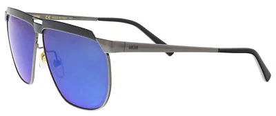 MCM MCM113S 069 Dark Ruthenium Modified Rectangle Sunglasses