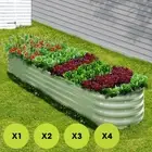 Livsip Garden Bed 320x80x42cm Planter Box Raised Container Green