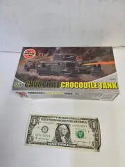 AIRFIX MODEL KIT 1:76 CHURCHILL CROCODILE TANK - New No Decals