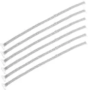 [WRITWAA] 6 Pack Women's Bra Straps Adjustable Non-slip Elastic Shoulder Straps for Dresses Lingerie and Bridal Wear