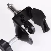 Heavy Duty C Clamp U Clip Type Bracket &1/4" Screw Mount Studio Stand Lighting