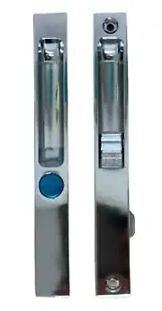 Flush Mount Handle Set with Nite Lock for Sliding Glass Doors - DL-501