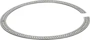 Yardwe Solid Veneer Sound Decal Sticker Inlay for Classical Acoustic Guitar Lightweight Rosette Accessory for Folk Guitars Easy to Use present