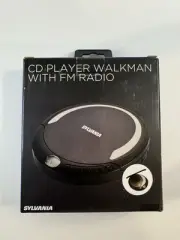 CD Player Walkman w/ FM Radio Sylvania SCD305-FD Personal Portable Compact Disc