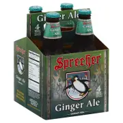 Sprecher Soda Ginger Ale 4 Pack 64 fl. oz (Pack of 6)
