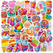 Assorted Colorful Candy Snack Sticker Pack - 20 Pcs - Decals for Laptops Phones
