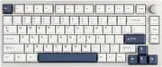 EPOMAKER P75 Wireless Aluminum Mechanical Keyboard, Bluetooth 5.0/2.4GHz/USB-C Hot Swappable Custom Keyboard, Gasket Structure Creamy Keyboard for PC/Tablet/PS/Xbox (Silver, Zebra Switch)