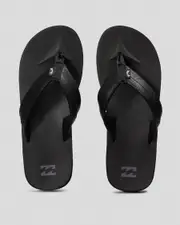 [Billabong] Billabong Men's All Day Impact Flip Flops Slippers in Stealth Black Size 13 13 Stealth Black