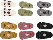 [WATIIFUFU] Cute Pattern Socks 12 Pairs Lightweight Women's Socks for Jogging Fitness