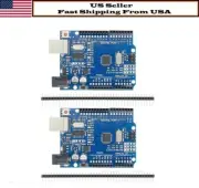 2 Units Development ATmega328P CH340 Compatible with Arduino UNO IDE