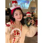 🎄臺灣熱賣 聖誕髮箍 聖誕節髮箍 聖誕雪人 聖誕頭飾 雪人髮箍 聖誕節頭飾 聖誕節裝扮 聖誕節髮飾