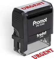 Promot Urgent - Self Inking Rubber Stamp - Ink Stamps