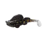 Fishing Tackle Paddle Tail Swimbait Flexible Plastic Low Center Of Gravity