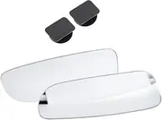 GLEAVI 1 Pair Frameless Mirror Adjustable Rectangular Car Accessories for Suv Glare High Definition Safety Design with Explosion Film and Wide Field of View