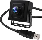 ELP 16mp USB Camera Wide Angle 180degree Fisheye Webcam IMX298 Ultra HD 3496P Web Cam Scan Document Passport Web Camera 16megapixel Industrial Measure USB Cameras for Windows,Linux,Mac,Raspberry Pi OS
