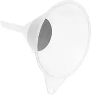 MOLUCKFU 2pcs Inking Funnel Cone Filtering Funnel Conical Strainer Laboratory Funnel Printer Strainer Funnel Mini Funnel Transparent Cone Ink Funnel Fritted Filter Printer Funnel Plastic