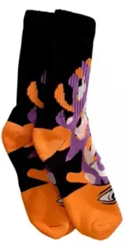 Toy Machine Barf Sect Multi Socks Orange