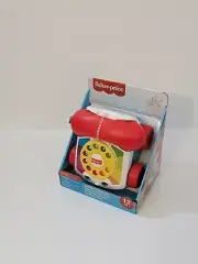 Fisher Price Chatter Telephone Baby & Toddler Pull Toy Phone W/ Rotary Dial