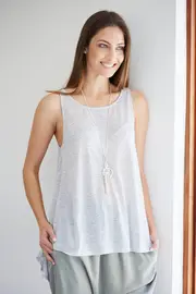 Graze Linen Tank--FA-7600TK
