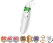 Cherub Baby 4 in 1 Infrared Digital Ear and Forehead Thermometer for Adults, ...