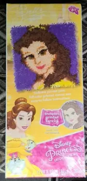 disney princess belle latch hook kit beauty and the beast