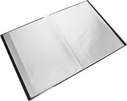 UTHCLO A3 Binder Plastic Sleeves Portfolio Folder Document Organizer File Folders Office Storage