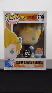 Funko POP Dragon Ball Z #709 Super Saiyan Vegeta PX Glow In The Dark NEW