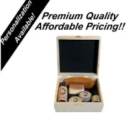 Grooming Box Kit. Includes: Beard Oil, Beard Balm, Wax, Wash, Wood Beard Comb.
