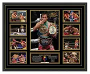 MANNY PACQUIAO SIGNED PHOTO POSTER LIMITED EDITION FRAMED MEMORABILIA
