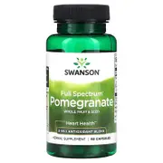 Swanson, Full Spectrum® Pomegranate, Whole Fruit & Seed, 60 Capsules
