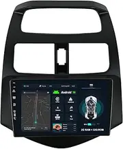 MISONDA Android 14 Car Stereo for Chevrolet Spark 2010-2014 IPS 9 Inch Touchscreen Car Radio with CarPlay Android Auto Bluetooth GPS WiFi FM HiFi Backup Camera 2G+32G