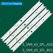 Kit/4pcs LED Strips For S_5N9_65_SFL_A52 B52_V1.0 BN96-34776A 34777A UN65JS9000F