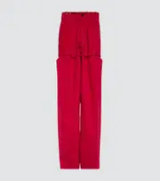 [Jacquemus] Jacquemus Le De Nîmes wide-leg jeans 31 red