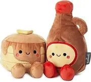 Hallmark Better Together Pancakes and Syrup Magnetic Plush, 5.5-Inch Height