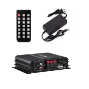 Audio Power Amplifier 2.1CH 40Wx2+68W Stereo L+R Subwoofer BT5.0/RCA/AUX