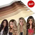 Tape in Human Hair Extensions Adhesive Skin Wefts Thick Real Remy Hair CLEARANCE