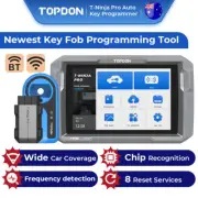 TOPDON T-Ninja PRO K-ey Programming Immo~bilizer Add Delete K-e-y All K-eys Lost
