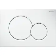 Geberit 115.770.11.5 Sigma01 Dual-Flush Actuator Plates Alpine White