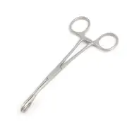 BODY PIERCING Forceps Kit Hemostat SPONGE CLAMP 6" Curved New