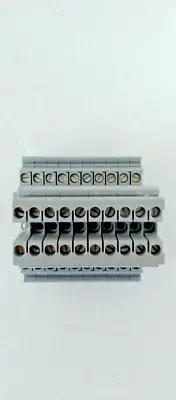 (50 PIECES) Phoenix Contact Double Level Terminal Block 500V 24A UKK3 2770011