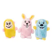 Zippypaws Squeakie Buddies Bear Bunny And Monkey