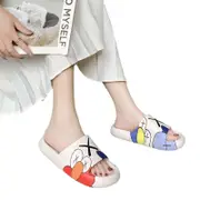 Nevenka Cute Cloud Slippers Thick Sole Non Slip Slide Sandals for Outdoor-A