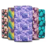 FLIP CASE FOR SAMSUNG GALAXY|COMMON WOMBAT LARGE MARSUPIAL PATTERN #A2