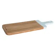 Peer Sorensen European Beech Wood Serving Board Duck Egg Blue 48x16cm