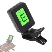 Clip On Guitar Tuner with Bcklight for Guitar Bass Violin / Ukulele / Chromatic