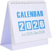 HYTROVE 2026 Taiwanese Calendar Daily Weekly Schedule Monthly Planner Double Wire Binding Calendar Academic Planner Desk Calender Schedule Book White Paper
