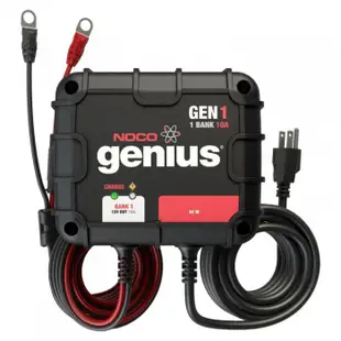 ☼台中電池►【NOCO Genius】GEN1水陸兩用充電器12V10A/適合充WET.GEL.鉛酸.EFB.AGM車輛