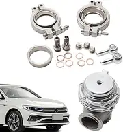 38mm Wastegate,External Wastegate Turbo 38MM Turbo Exhaust Manifold | Turbocharger Waste Gate Valve, External Wastegate Dump Pipe Valve for Vehicles