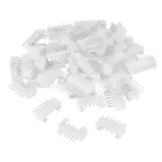 2.0mm Connector 6 Pin Male Adapter Straight Pin Header, 50 Pack